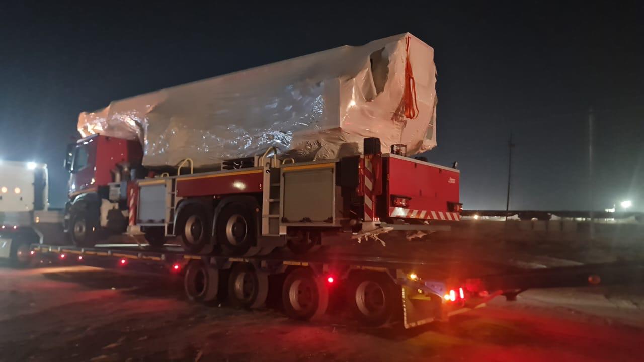 Another successful milestone achieved, delivery of the Bronto Skylift Trucks to the Iraqi Civil Defense, reinforcing our commitment to quality and reliability