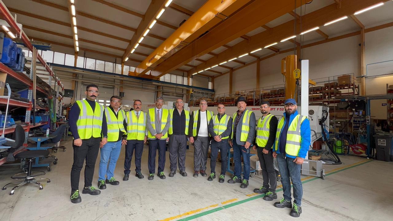 Delegation Visits Finland to Inspect Bronto Skylift F54HDT Units